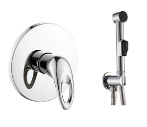 Wall Bidet Faucet With Hand Spray H12-110