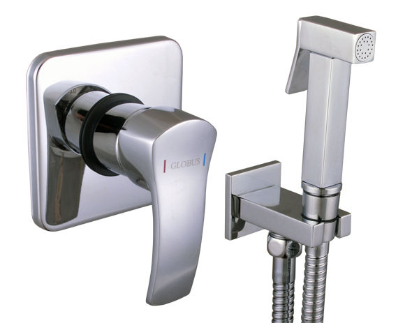 Wall Bidet Faucet With Hand Spray H01-110Q