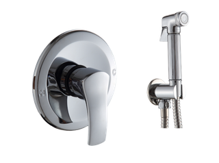 Wall Bidet Faucet With Hand Spray H01-110