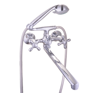 Double Handle Bathtub Faucet H58-208